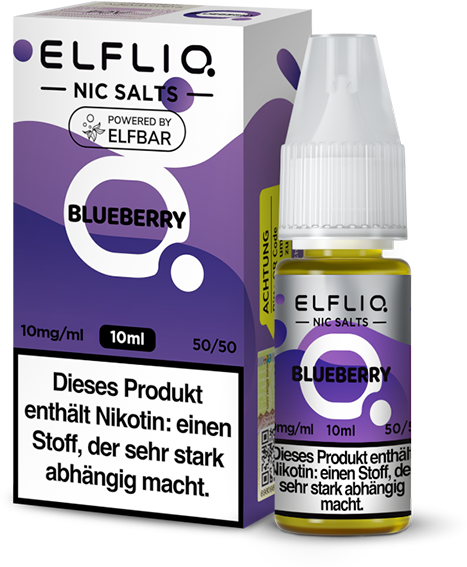 Elfliq by Elfbar - Liquid Blueberry - 10mg/ml