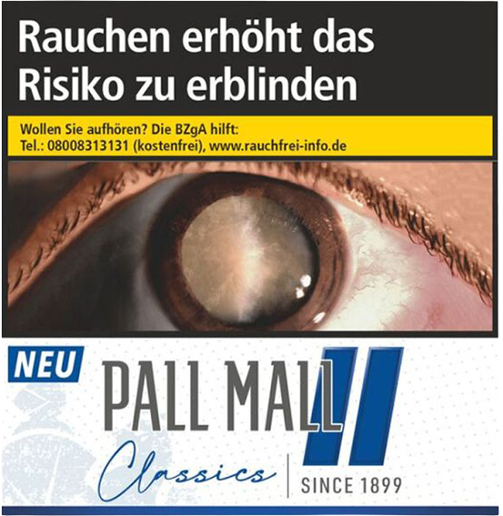 Pall Mall Classics Blue King Zigaretten