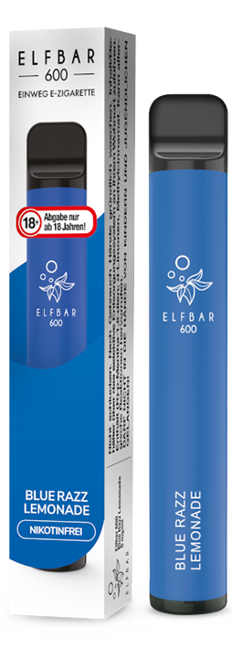 Elfbar Blue Razz Lemonade 0mg