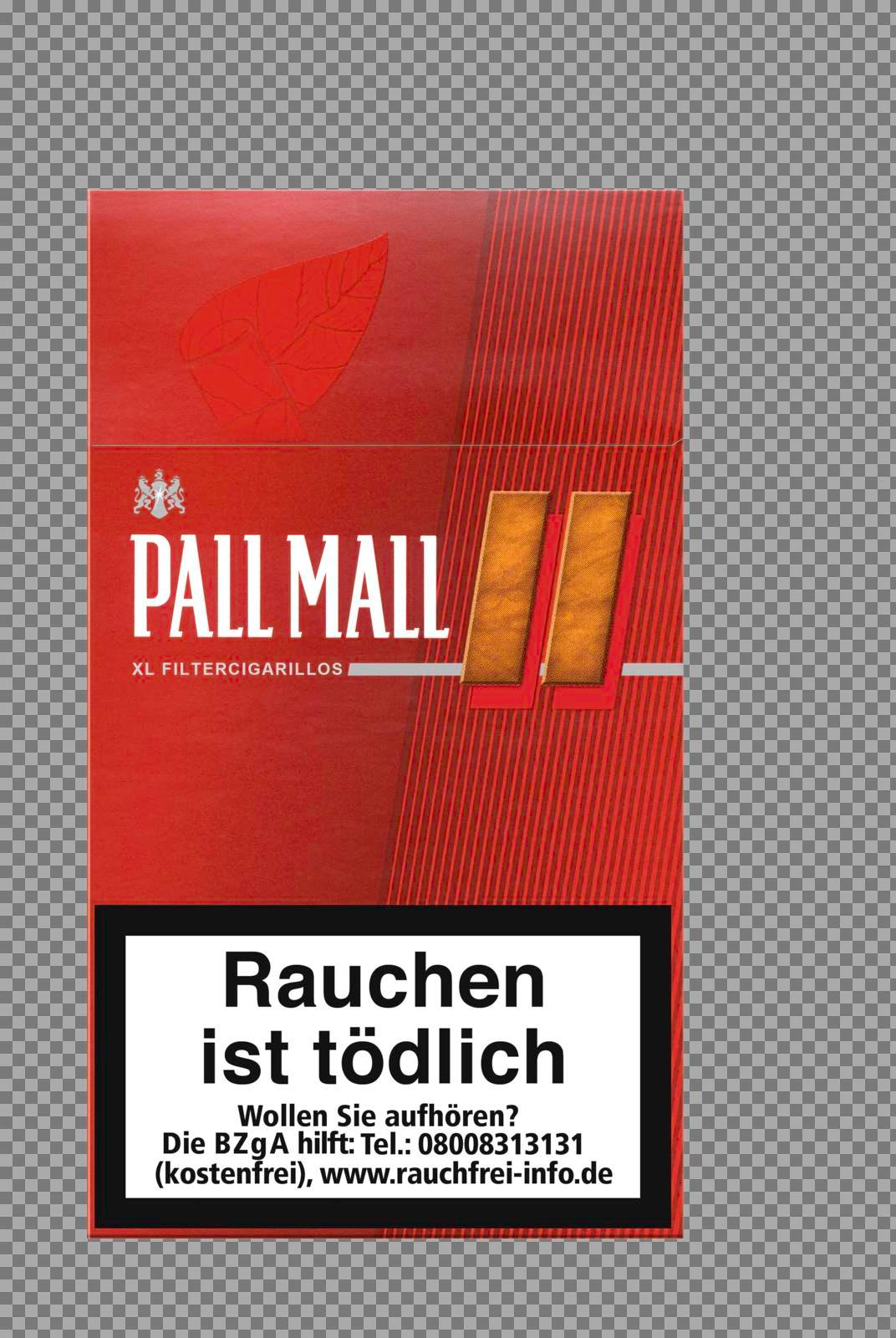 Pall Mall XL Filter Cigarillo Red