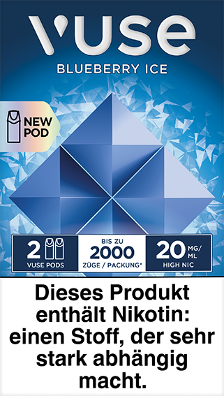 Vuse ePod Caps Blueberry Ice 20mg (Pro)