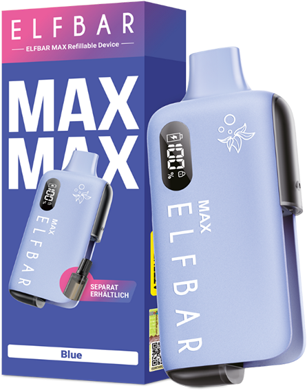 Elfbar Max Akku 650 mAh Blau