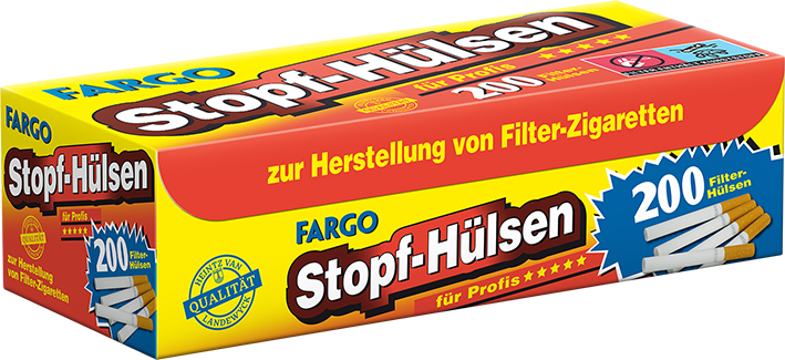Fargo Stopf Hülsen 5 X 200er