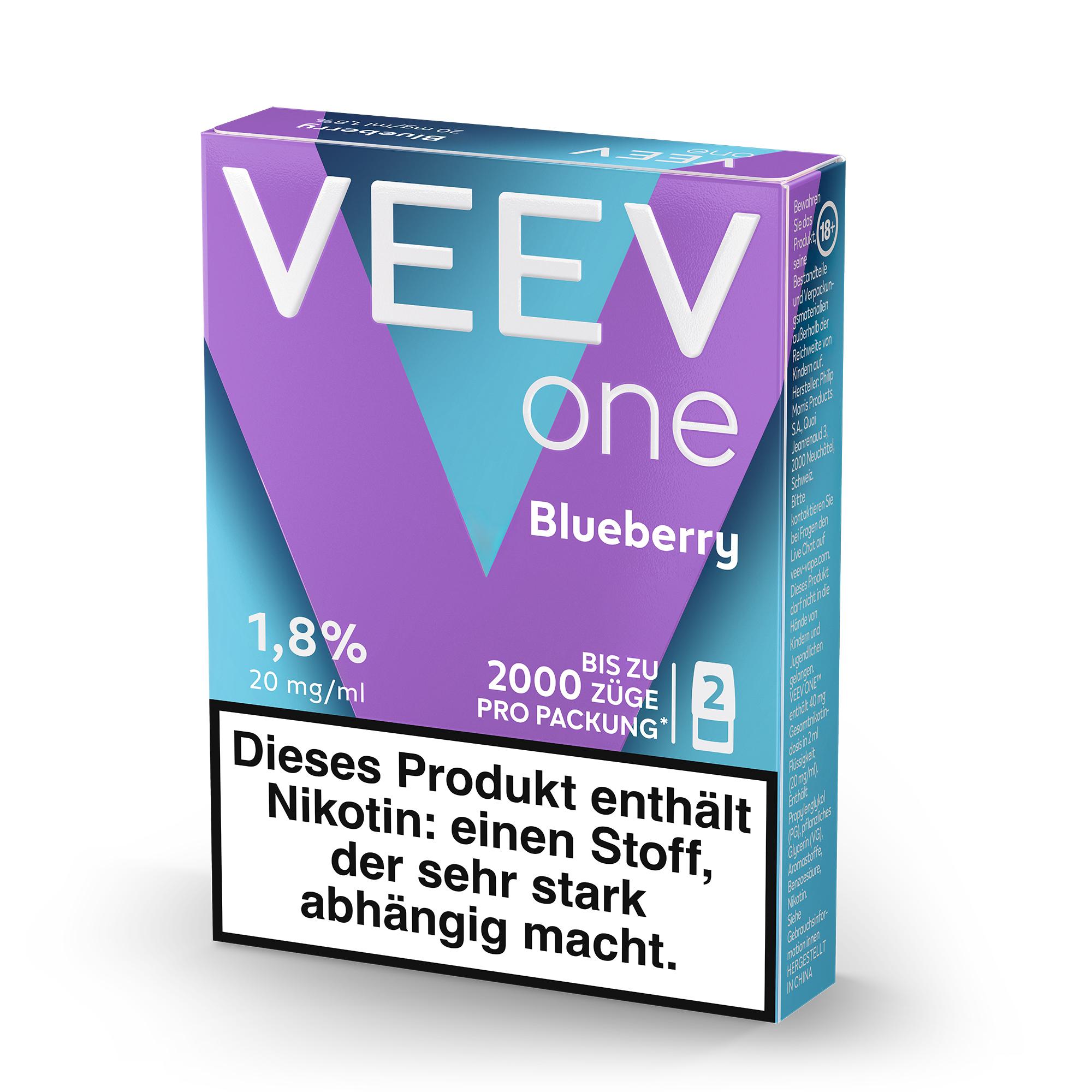 VEEV one Pods blueberry 2er