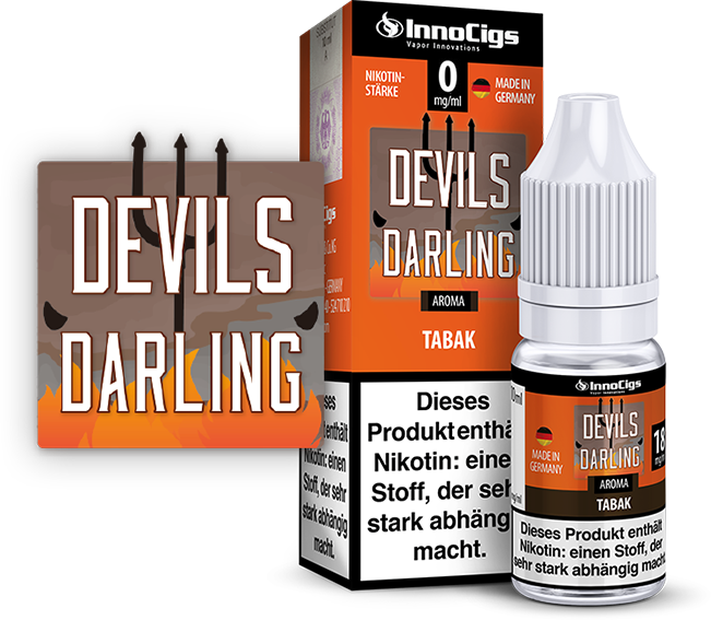 InnoCigs Liquid Devils Darling, Aroma Tabak nikotinfrei