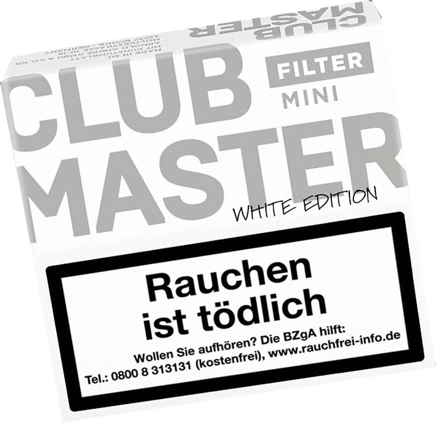 Clubmaster Mini Filter White Edition