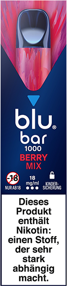 blu bar Berry Mix 18mg