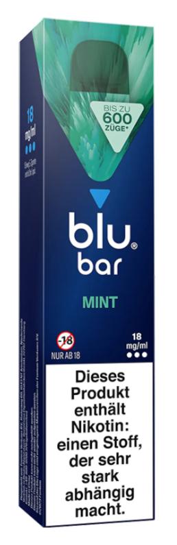 blu bar Mint 18mg