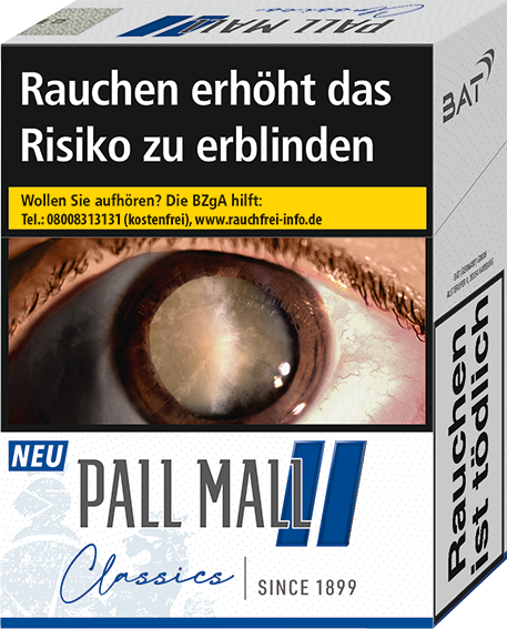 Pall Mall Classics Blue Super Zigaretten