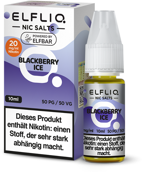 Elfliq by Elfbar - Liquid Blackberry Ice - 20mg/ml