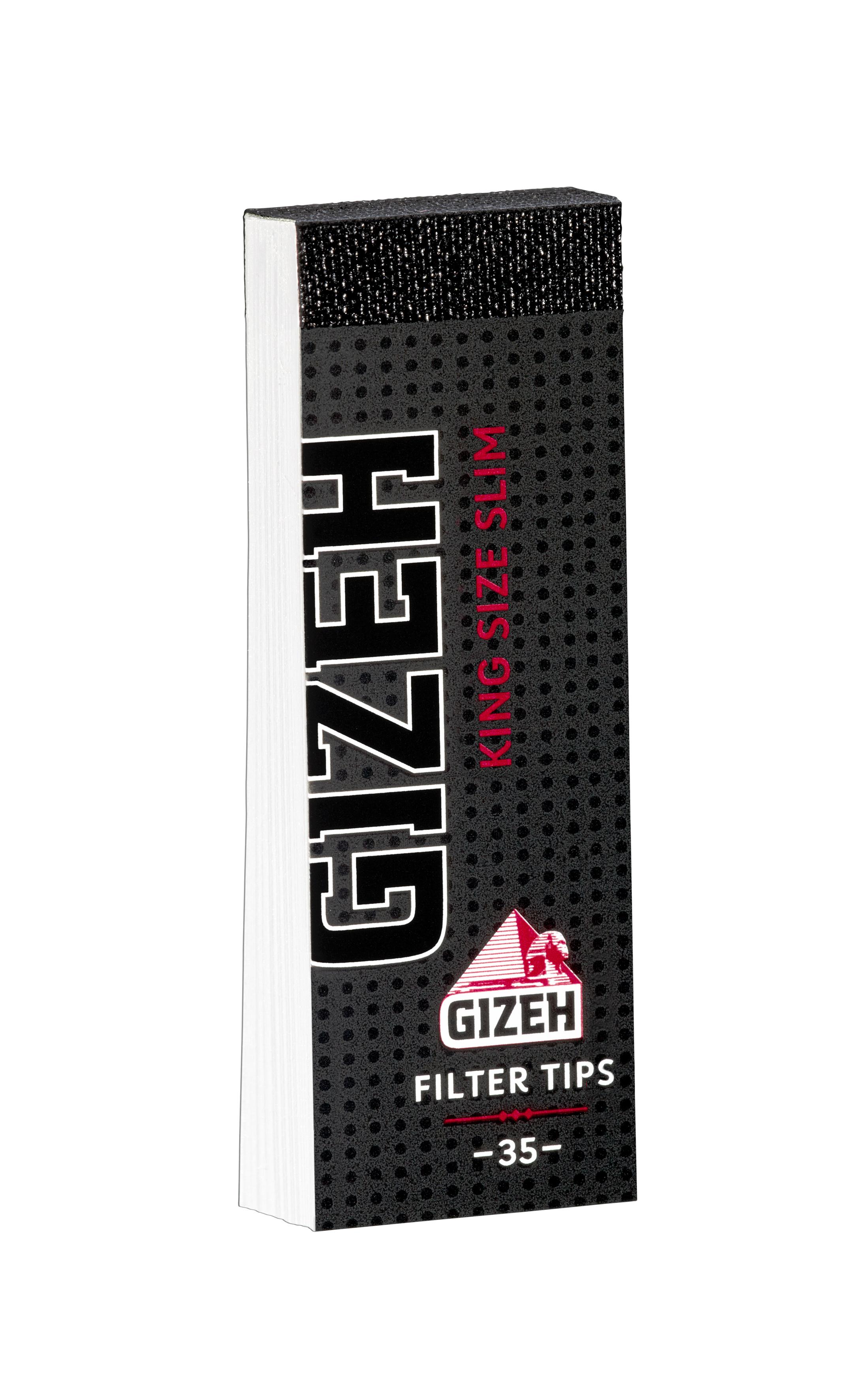 Gizeh Black Filter Tips Slim