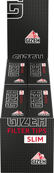 Gizeh Black Filter Tips Slim