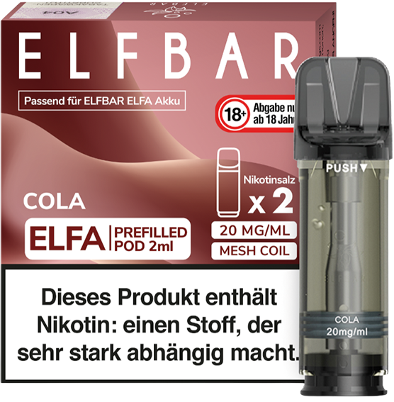 Elfbar ELFA Pod Cola 20mg*
