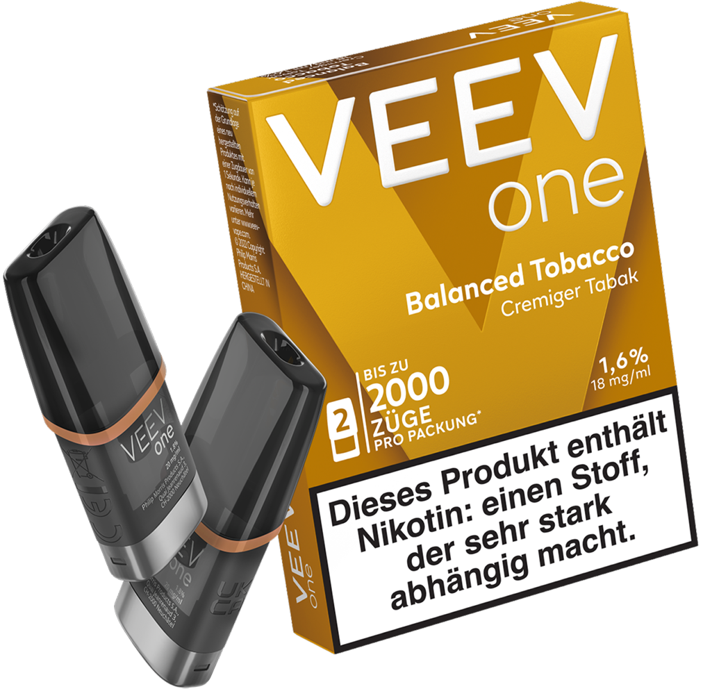 VEEV one Pods balanced tobacco 2er