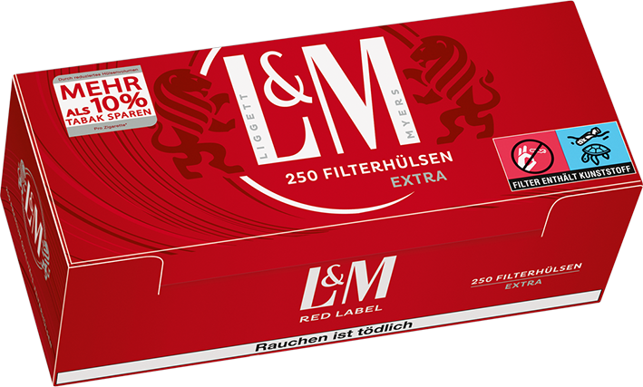 L&M Red Extra Hülse 4 X 250er