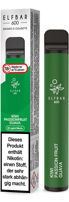 Elfbar Kiwi Passion Fruit Guava 20mg