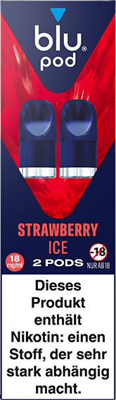blu pod Strawberry Ice 18 mg/ml (2 Pods)