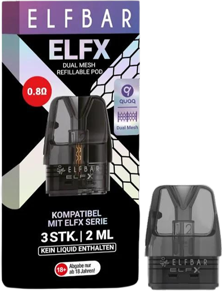 Elfbar Elfx 0,6 Ohm Pod 3er