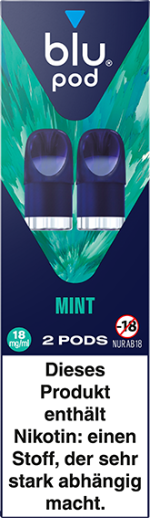 blu pod Mint 18 mg/ml (2 Pods)