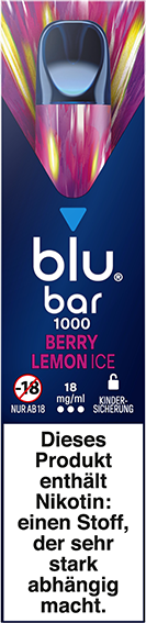 blu bar Berry Lemon Ice 18mg