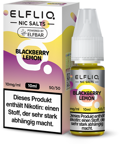 Elfliq by Elfbar - Liquid Blackberry Lemon - 10mg/ml