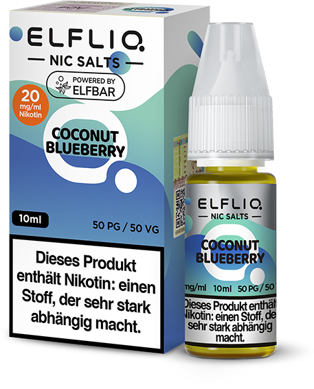 Elfliq by Elfbar - Liquid Coconut Blueberry - 20 mg/ml