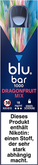 blu bar Dragonfruit Punch 18mg