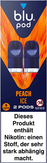 blu pod Peach Ice 9 mg/ml (2 Pods)