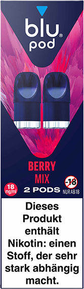 blu pod Berry Mix 18 mg/ml (2 Pods)