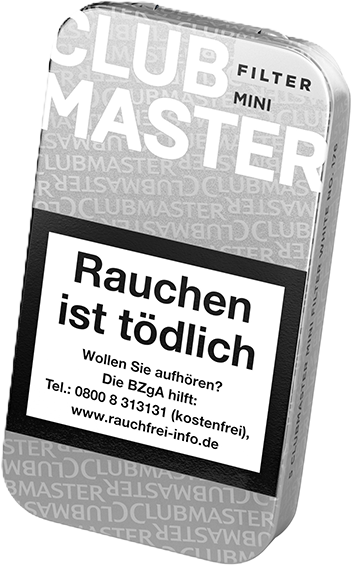 Clubmaster Mini Filter White Zigarillos