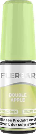 Flerbar Liquid - Double Apple - Nikotinsalz Liquid 10 mg/ml